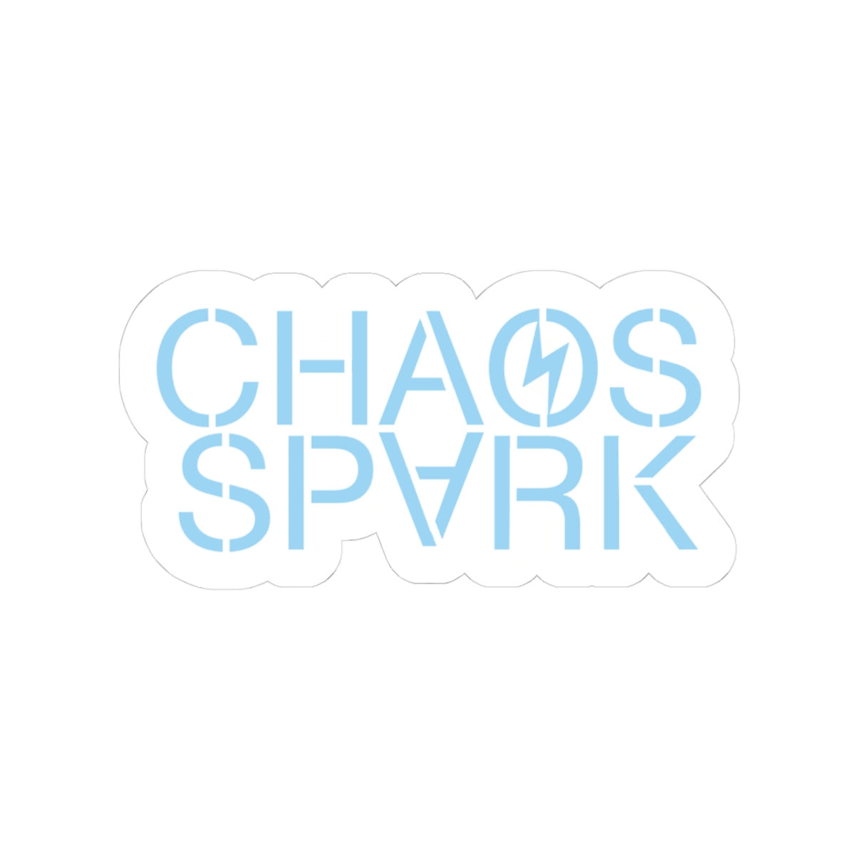 Kira Summer - Chaos Spark Sticker in BLUE!