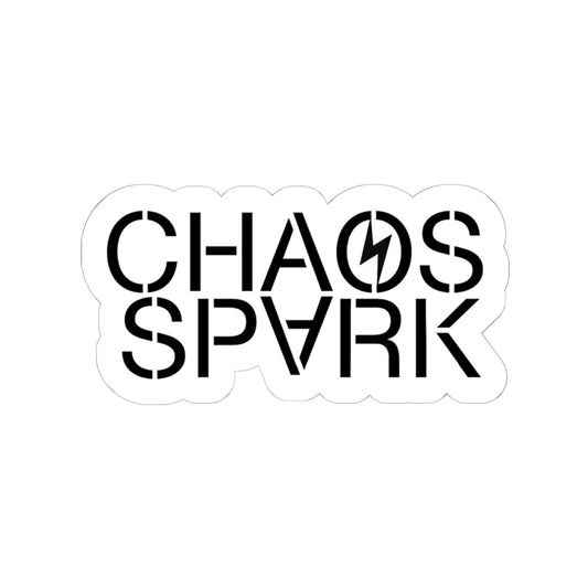 Kira Summer - Chaos Spark Sticker in BLACK!