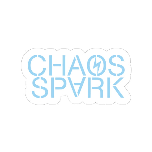 Kira Summer - Chaos Spark Sticker in BLUE!